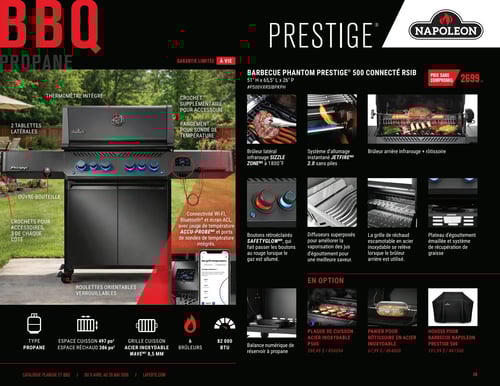 Circulaire Laferté - Catalogue Plancha et BBQ 2026 - Page 28