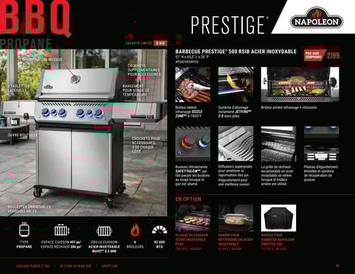 Circulaire Laferté - Catalogue Plancha et BBQ 2026 - Page 29