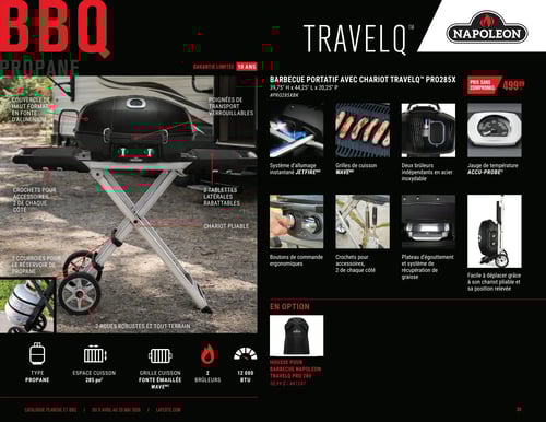 Circulaire Laferté - Catalogue Plancha et BBQ 2026 - Page 33