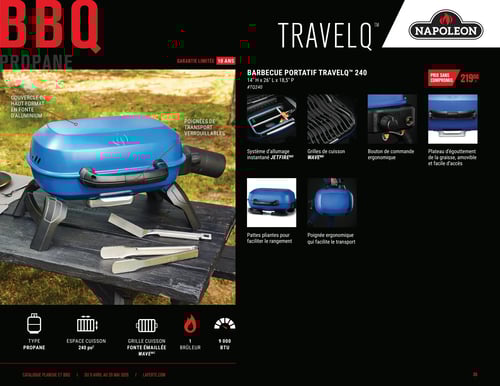 Circulaire Laferté - Catalogue Plancha et BBQ 2026 - Page 35