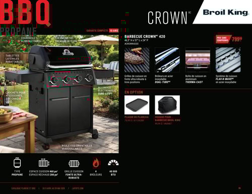 Circulaire Laferté - Catalogue Plancha et BBQ 2026 - Page 36
