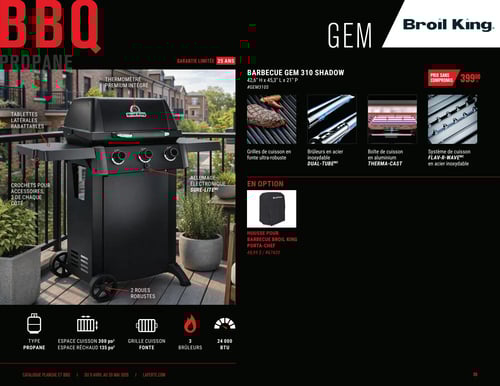 Circulaire Laferté - Catalogue Plancha et BBQ 2026 - Page 39