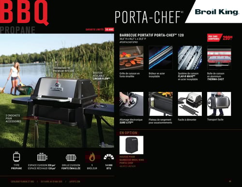 Circulaire Laferté - Catalogue Plancha et BBQ 2026 - Page 40