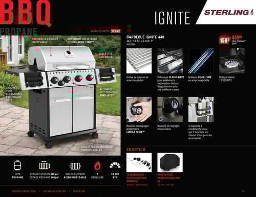 Circulaire Laferté - Catalogue Plancha et BBQ 2026 - Page 41