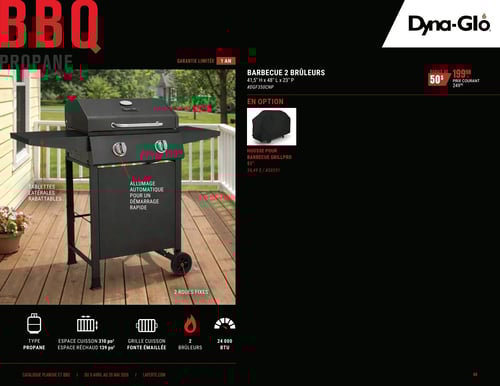 Circulaire Laferté - Catalogue Plancha et BBQ 2026 - Page 44