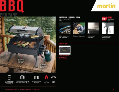 Circulaire Laferté - Catalogue Plancha et BBQ 2026 - Page 45
