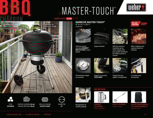 Circulaire Laferté - Catalogue Plancha et BBQ 2026 - Page 47