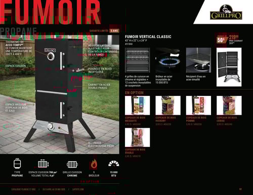 Circulaire Laferté - Catalogue Plancha et BBQ 2026 - Page 53