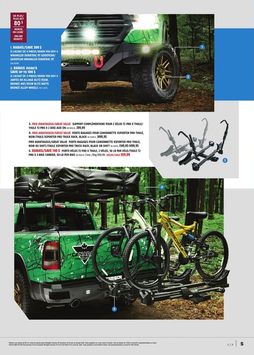 Circulaire Canadian Tire - Catalogue Ça roule! - Page 5