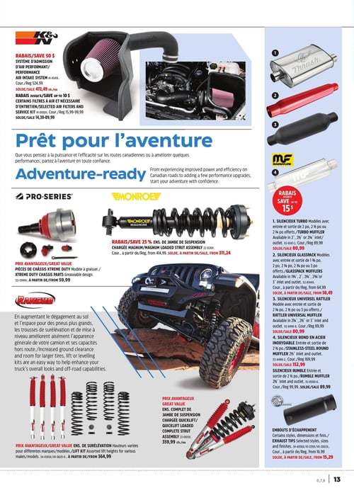 Circulaire Canadian Tire - Catalogue Ça roule! - Page 14