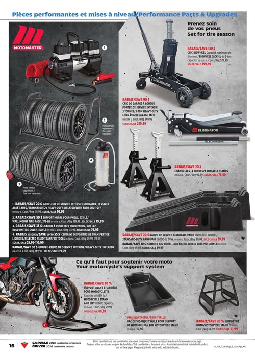Circulaire Canadian Tire - Catalogue Ça roule! - Page 17