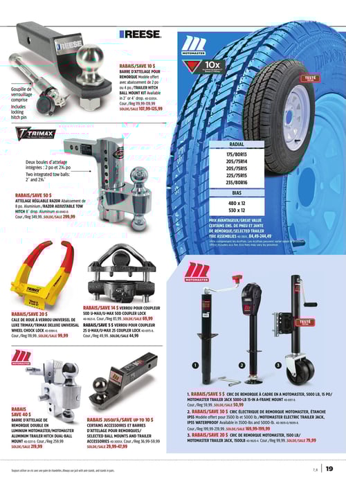 Circulaire Canadian Tire - Catalogue Ça roule! - Page 20