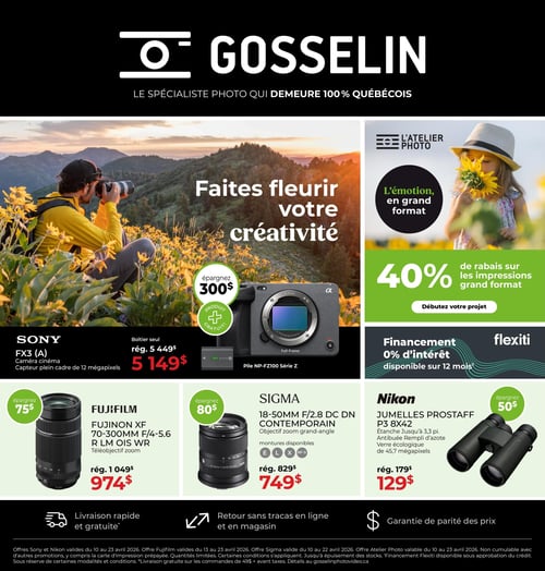Circulaire Gosselin Photo - Page 1