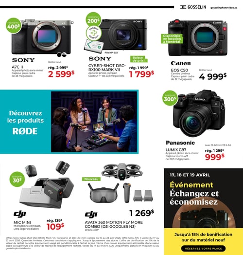 Circulaire Gosselin Photo - Page 3