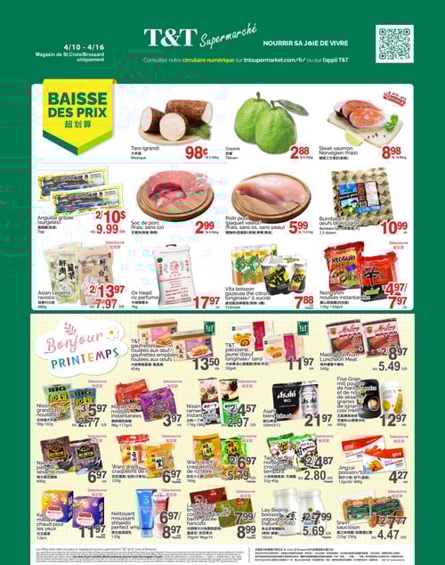 Circulaire T&T Supermarché - Page 1
