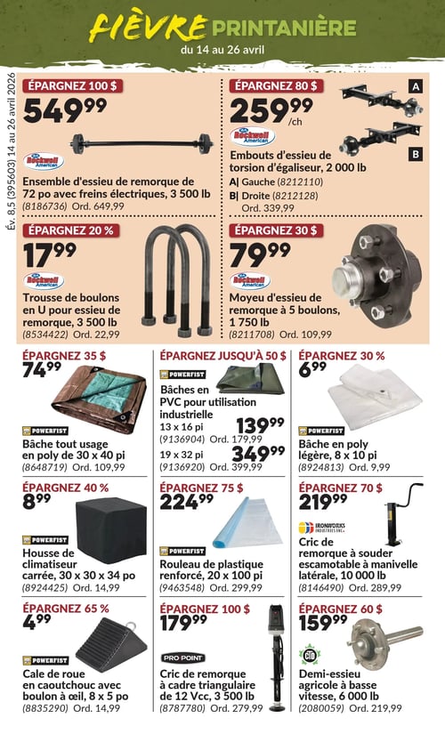 Circulaire Princess Auto - Fièvre Printanière - Page 3