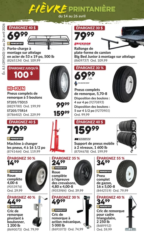 Circulaire Princess Auto - Fièvre Printanière - Page 4