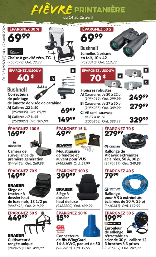 Circulaire Princess Auto - Fièvre Printanière - Page 6