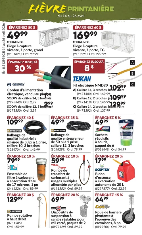 Circulaire Princess Auto - Fièvre Printanière - Page 7