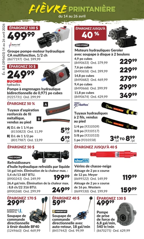 Circulaire Princess Auto - Fièvre Printanière - Page 18