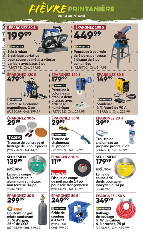 Circulaire Princess Auto - Fièvre Printanière - Page 21