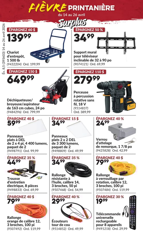 Circulaire Princess Auto - Fièvre Printanière - Page 22