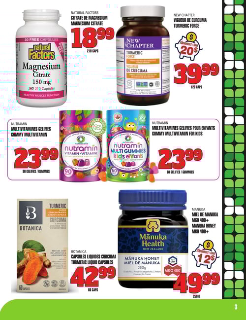 Circulaire TAU Marché d'alimentation Naturelle - Page 3