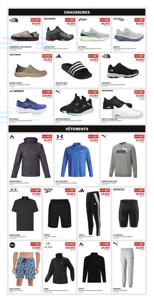 Circulaire Sports Experts - Méga Vente d'Entrepôt du Siège Social - Page 2