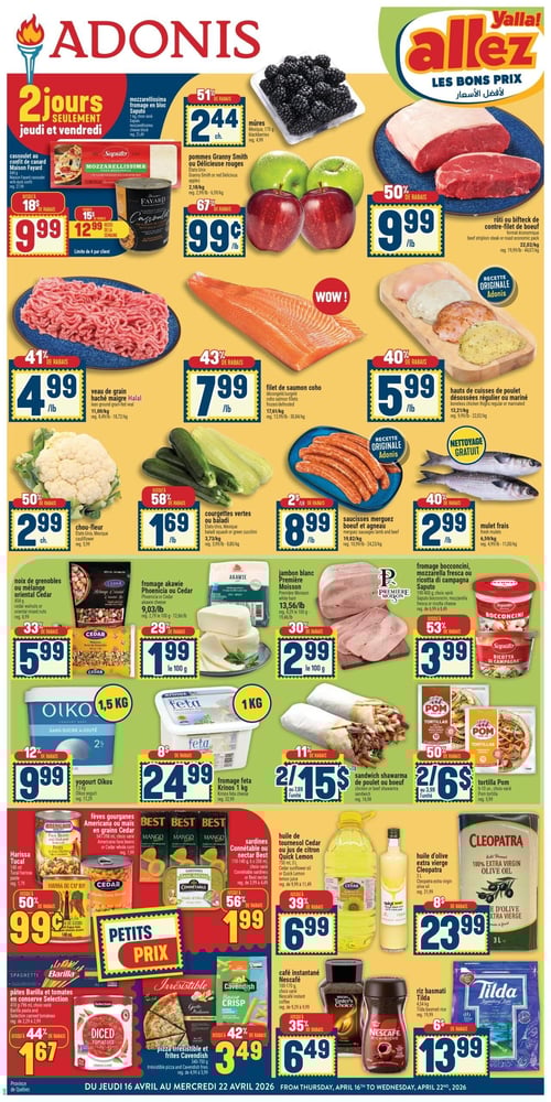 Circulaire Adonis - Page 1