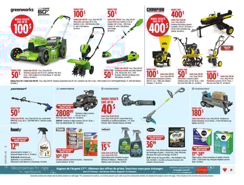Circulaire Canadian Tire - Page 32