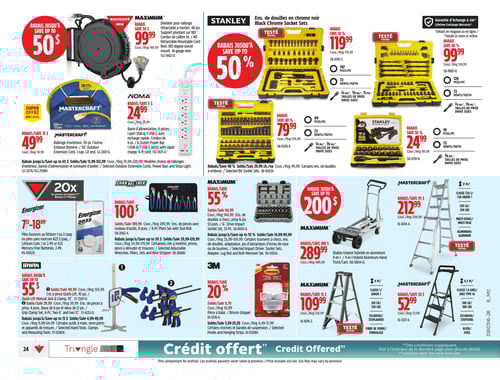 Circulaire Canadian Tire - Page 36