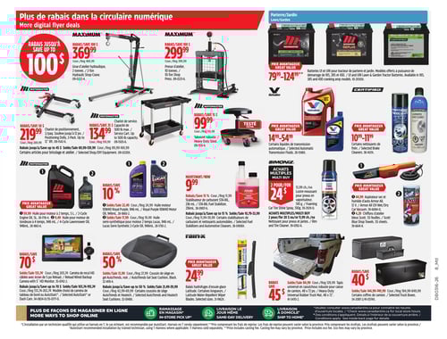 Circulaire Canadian Tire - Page 39