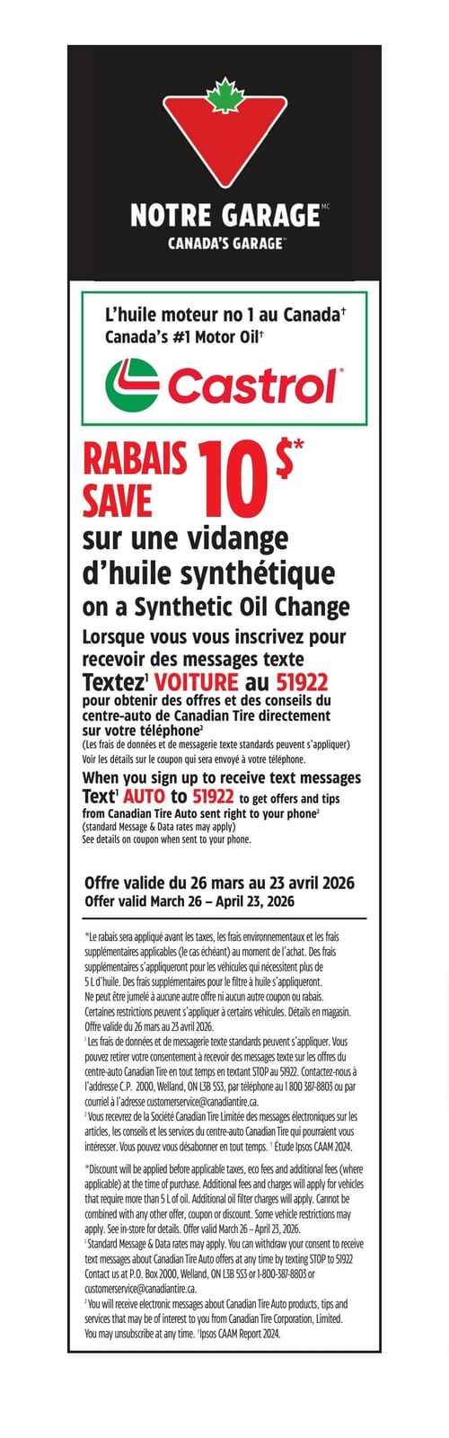 Circulaire Canadian Tire - Page 40