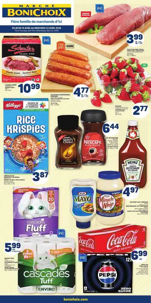 Circulaire Marché Bonichoix - Page 1