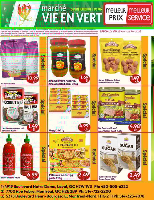 Circulaire Marché Vie en Vert - Page 3