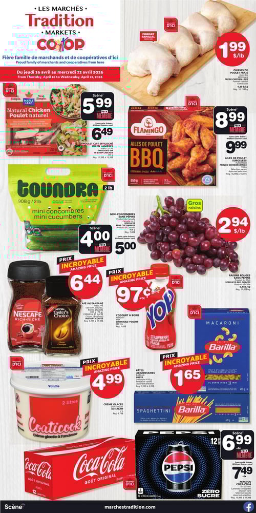 Circulaire Les Marchés Tradition - Nouveau-Brunswick - Page 1