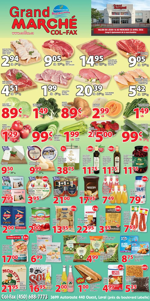 Circulaire Grand Marché Laval - Page 1
