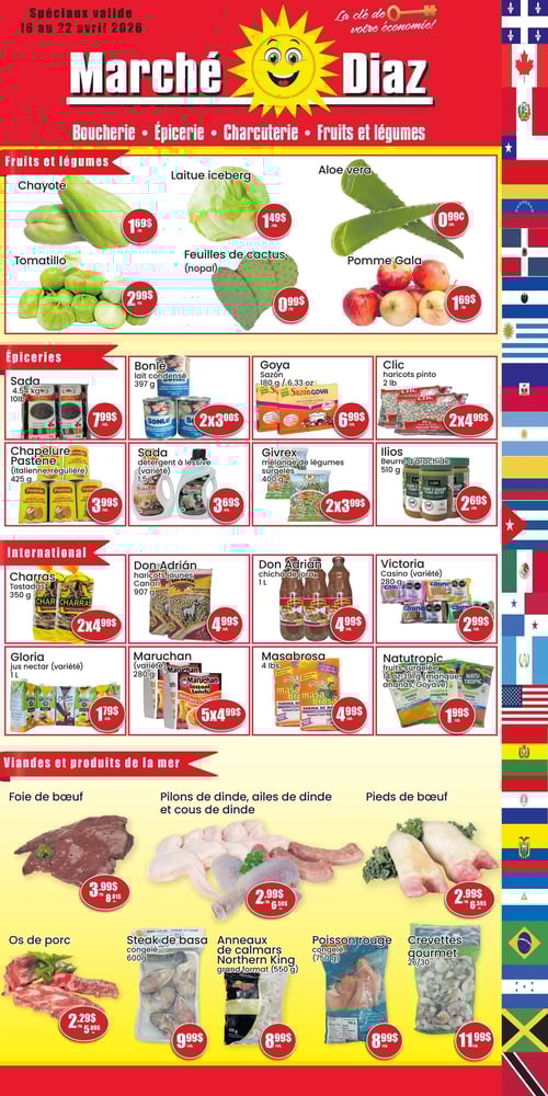 Circulaire Marché Diaz - Page 1