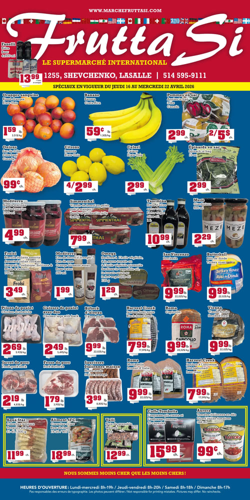 Circulaire Marché Frutta Si - Page 1