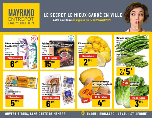 Circulaire Mayrand Entrepôt D'alimentation - Page 3