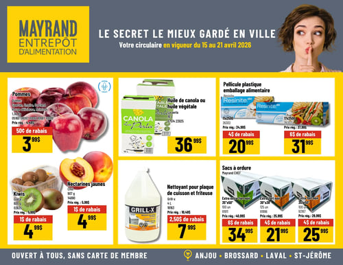 Circulaire Mayrand Entrepôt D'alimentation - Page 6