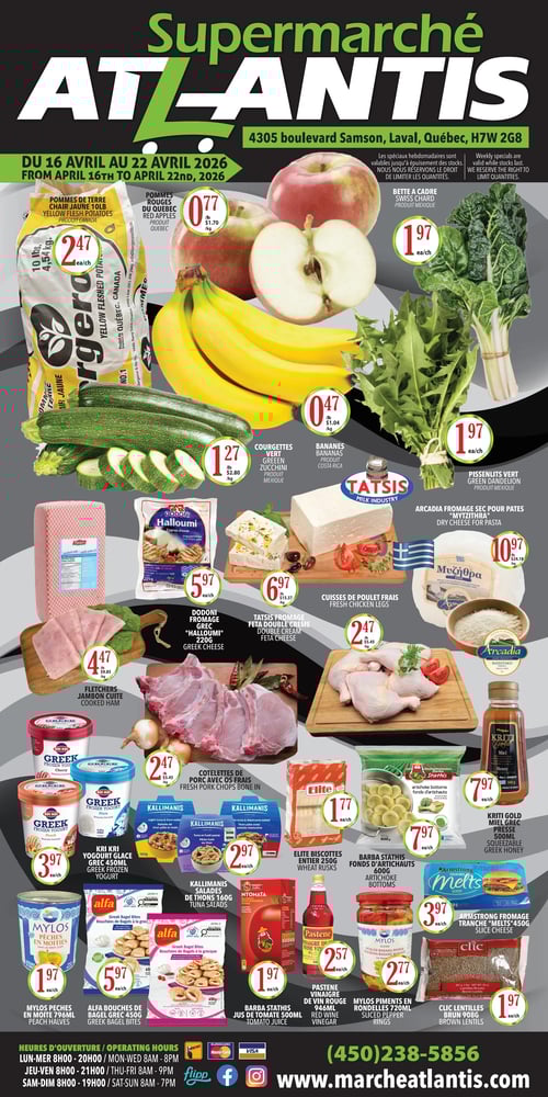 Circulaire Supermarché Atlantis - Page 1