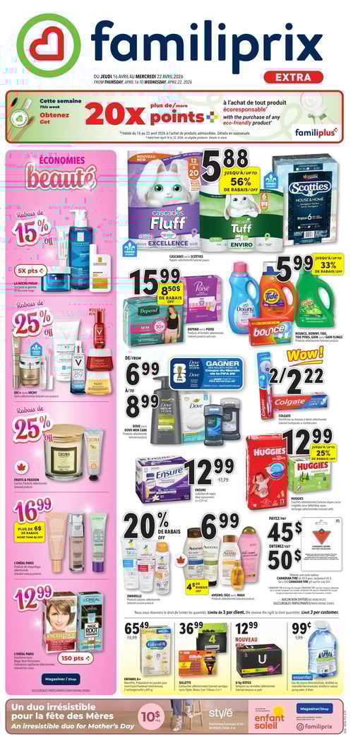 Circulaire Familiprix - Extra - Page 1