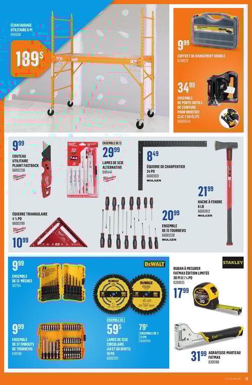Circulaire Canac - Page 16