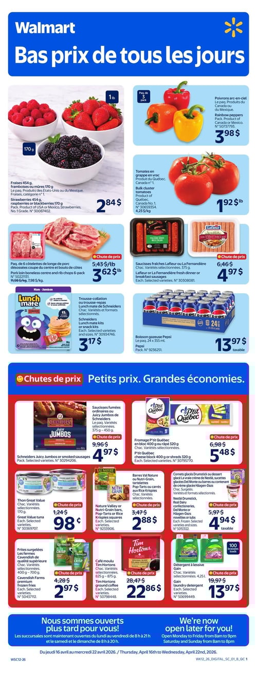 Circulaire Walmart - Page 1