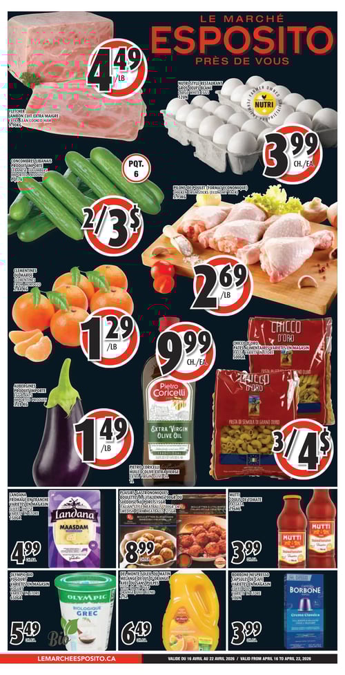 Circulaire Le Marché Esposito - Page 1