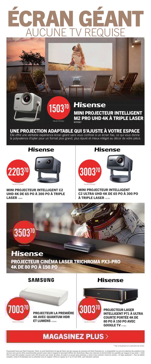 Circulaire Brick - Plus d'économies pour vous sur les appareils électroniques - Page 3