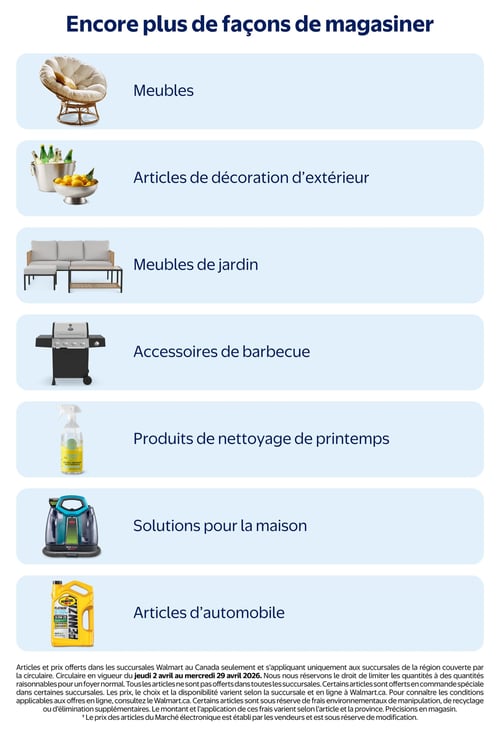 Circulaire Walmart - Accueillez la saison des terrasses - Page 29