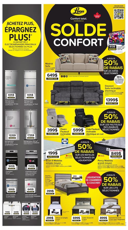 Circulaire Meubles Léon - Page 1