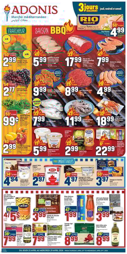 Circulaire Adonis - Page 1